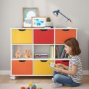 Ver imagem 2 de Nicho Organizador para Quarto Infantil Palma 6 Gavetas