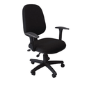 Ver imagem 3 de Cadeira Escritório Executiva Work Nr17 Tecido:azul