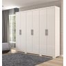 Guarda-Roupa 6 Portas Casal Docelar Ibiza - Branco - 1
