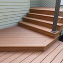 Ver imagem 2 de Deck em WPC 14,8cm x 2,90cm Casa Grassi Marrom/Teak a/Ipê