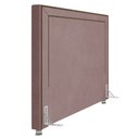 Ver imagem 4 de Cabeceira Cama Box Casal Queen 160cm Mali P02 Veludo Rosê - Mpozenato