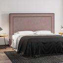 Ver imagem 2 de Cabeceira Cama Box Casal Queen 160cm Mali P02 Veludo Rosê - Mpozenato