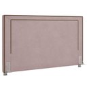 Ver imagem 1 de Cabeceira Cama Box Casal Queen 160cm Mali P02 Veludo Rosê - Mpozenato