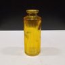 Vaso Decorativo Enfeite Casa Garrafa Home&co Vidro 13x5x5cm Amarelo - 4
