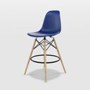 Ver imagem 4 de Banqueta Eames Azul Marinho
