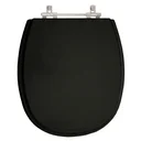 Ver imagem 1 de Assento Sanitario Poliester Fast Ebano (Preto) para Vaso Deca - Luxo