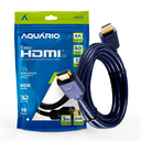 Ver imagem 3 de Cabo HDMI 2.0 4k Ultra HD 3 Metros Aquário 4K03 18GBPS Hdr -