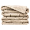 Manta Cobertor Flannel Listrada Ultra Soft Paris Queen Bege - 1