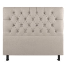 Cabeceira Cama Box Casal Nice 140cm Linho Bege - Abmaza - 1
