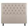 Cabeceira Cama Box Casal Nice 140cm Linho Bege - Abmaza - 1