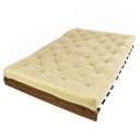 Ver imagem 3 de Sofá Cama Casal Futon Tokio Bege Madeira Maciça Cor Imbuia