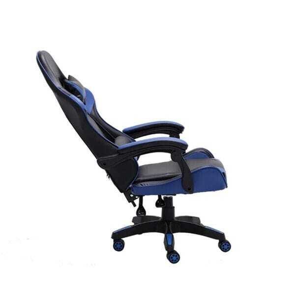 Cadeira Gamer Giratória Reclinável Best Azul - 3