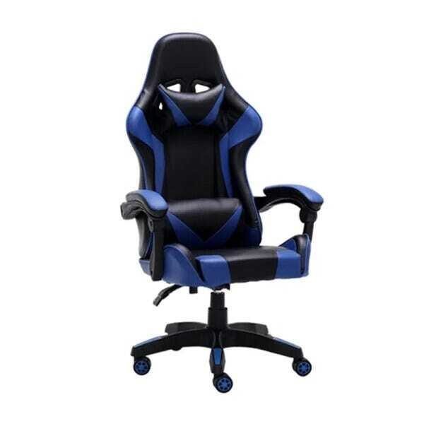 Cadeira Gamer Giratória Reclinável Best Azul