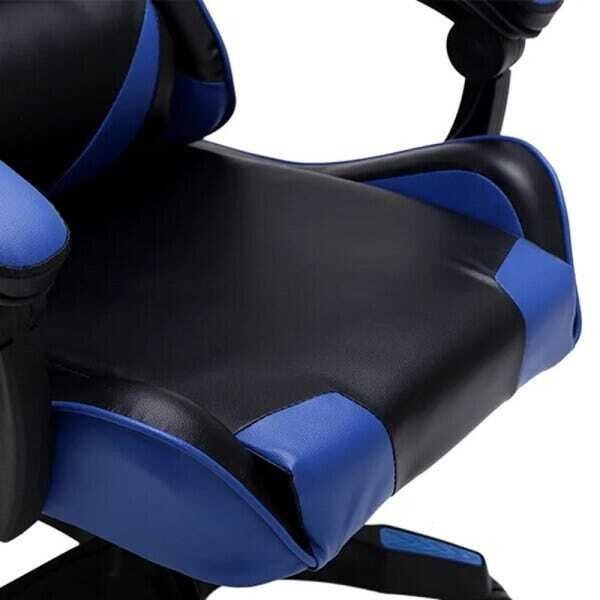 Cadeira Gamer Giratória Reclinável Best Azul - 5