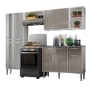 Ver imagem 2 de Cozinha Completa Compacta com 3 Leds, Armário e Balcão com Tampo 4 Peças xangai Multimóveis Bca/Lca
