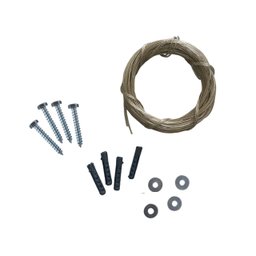 Varal Articulado Retrátil Dobrável Parede Prata 50cm C/ Fio - 3