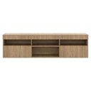 Ver imagem 6 de Rack para TV 65 Polegadas com 2 Portas Paris Multimóveis Rustic