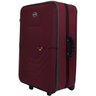 Mala Média 23kg Anac Rodinhas Resistente Village Viagem Rígida - Vermelho escuro - 3