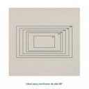 Ver imagem 6 de Painel Liso para TV até 86 Polegadas 240x250cm Aruá CabeCasa MadeiraOriginals Off White