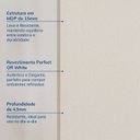 Ver imagem 4 de Painel Liso para TV até 86 Polegadas Planejado 240x250cm Aruá CabeCasa MadeiraOriginals Off White