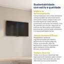Ver imagem 7 de Painel Liso para TV até 86 Polegadas Planejado 240x250cm Aruá CabeCasa MadeiraOriginals Off White