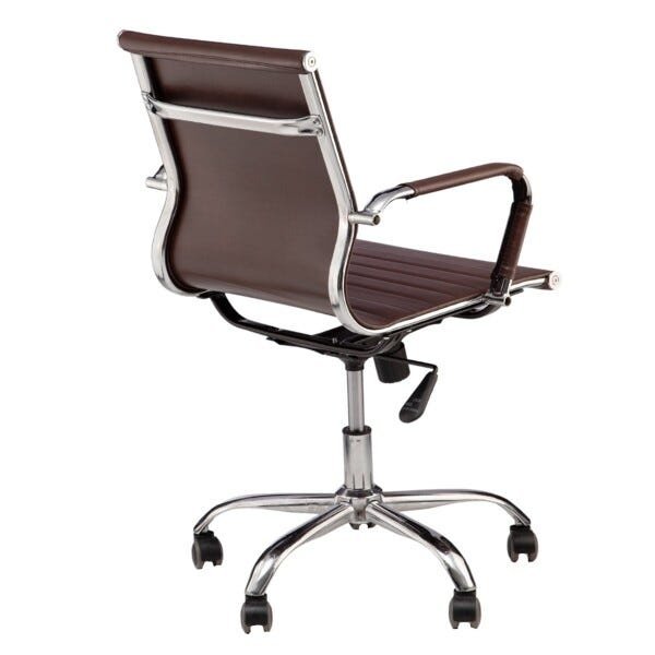 Cadeira de Escritório Diretor Giratória Charles Eames - Cacau - 4
