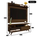 Ver imagem 4 de Rack com Painel para Sala Televisão até 50 Polegadas - Mod.2049
