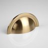 Puxador Shell 64mm Gold Escovado - Zen - 2