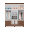 Guarda Roupas Casal Porto Rico Tuboarte 6 Portas 100% em Mdf Álamo - 3