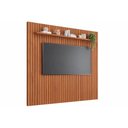 Ver imagem 2 de Painel Sala Estar p/ TV 75 pol Maragogi 230cm Cinamomo Permóbili
