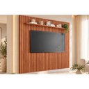 Ver imagem 1 de Painel Sala Estar p/ TV 75 pol Maragogi 230cm Cinamomo Permóbili