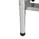 Ver imagem 7 de Bancada Mesa 200x70 Inox 430 com 2 Cubas 50x40x25 com Grade Inferior - Imeca 6816