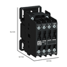 Contator Weg 12a 1na Cwl12-10-30d02 24vac - 14342209 - 2