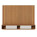 Ver imagem 4 de Home Suspenso Loa 217cm P/ TV até 75'' com Led 2 Pts Deslizantes - Freijó/Off White Colibri