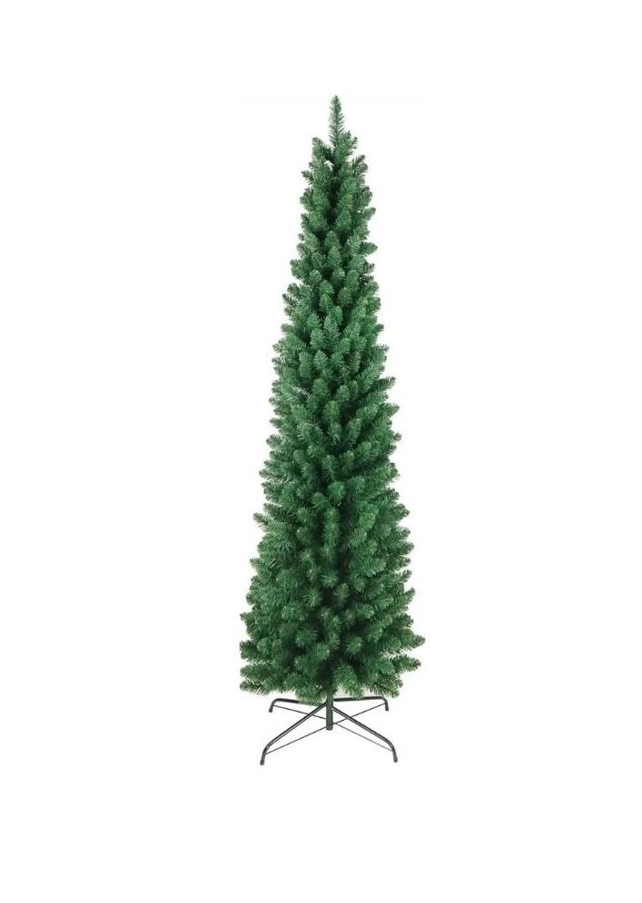 Árvore de Natal Slim Verde 240cm com 592 Galhos - Tok da Casa