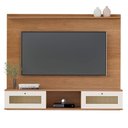 Ver imagem 1 de Painel para Tv até 72 Trama Cinamomo-off White Artely Cinamomo-off White