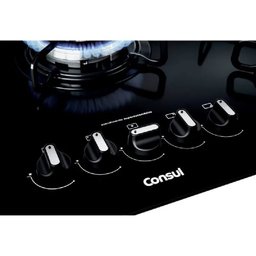 Cooktop Consul 5 Bocas com Quadrichama e Acendimento Automático Preto Cdd75ae - Bivolt - 3