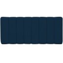 Ver imagem 1 de Cabeceira Cama Box Painel Casal 140 cm Dubai W01 Suede Azul Marinho - Lyam Decor