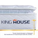 Ver imagem 7 de Conjunto Box Cinza Luanda Branco Espuma D28 Viúva 128x188x62 - King House