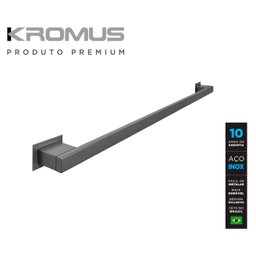 Toalheiro 60 cm Inox Grafite - Kromus RT0305G - 3