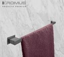 Ver imagem 5 de Toalheiro 60 cm Inox Grafite - Kromus RT0305G