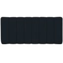Ver imagem 5 de Cabeceira Cama Box Painel Casal 140 cm Dubai W01 Suede Preto - Lyam Decor