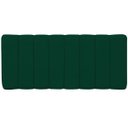 Ver imagem 5 de Cabeceira Cama Box Painel Casal 140 cm Dubai W01 Suede Verde Musgo - Lyam Decor