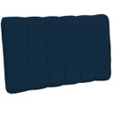 Ver imagem 4 de Cabeceira Cama Box Painel Solteiro 100 cm Dubai W01 Suede Azul Marinho - Lyam Decor