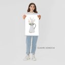 Ver imagem 4 de Kit 3 Quadros Decorativos para Cozinha Flores Plantas Sala