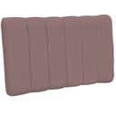 Ver imagem 4 de Cabeceira Cama Box Painel Solteiro 100 cm Dubai W01 Suede Rosê - Lyam Decor