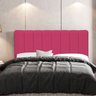 Cabeceira Cama Box Painel Solteiro 100 cm Dubai W01 Suede Pink - Lyam Decor - 3