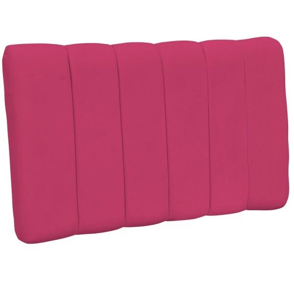 Cabeceira Cama Box Painel Solteiro 100 cm Dubai W01 Suede Pink - Lyam Decor - 1