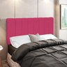 Cabeceira Cama Box Painel Solteiro 100 cm Dubai W01 Suede Pink - Lyam Decor - 2