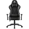Cadeira Gamer Giratória com Elevação A Gás 2 Almofadas de Apoio Cruiser H01 Preto - Fortrek - 2